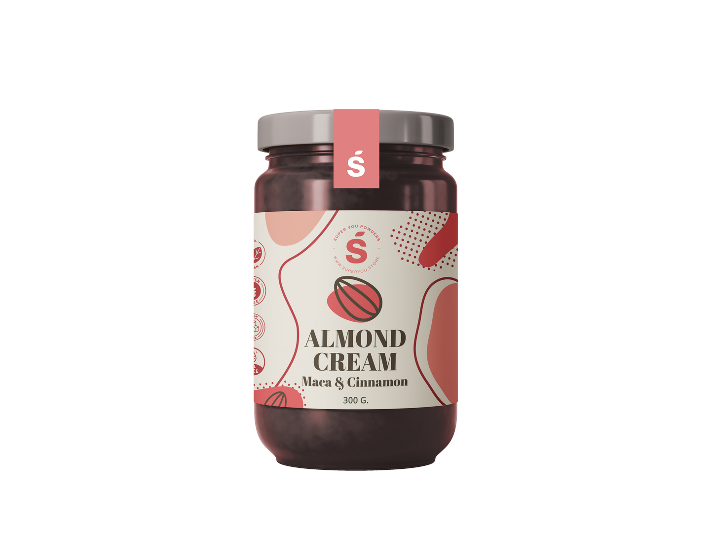 Maca Cinnamon Almond Butter | Gluten Free | Keto | Vegan