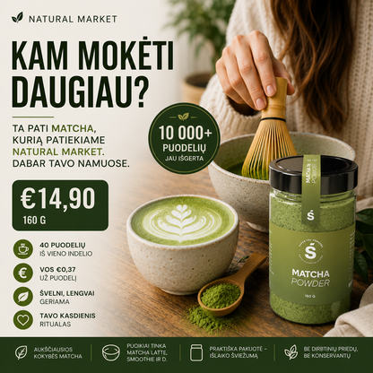 Matcha w proszku