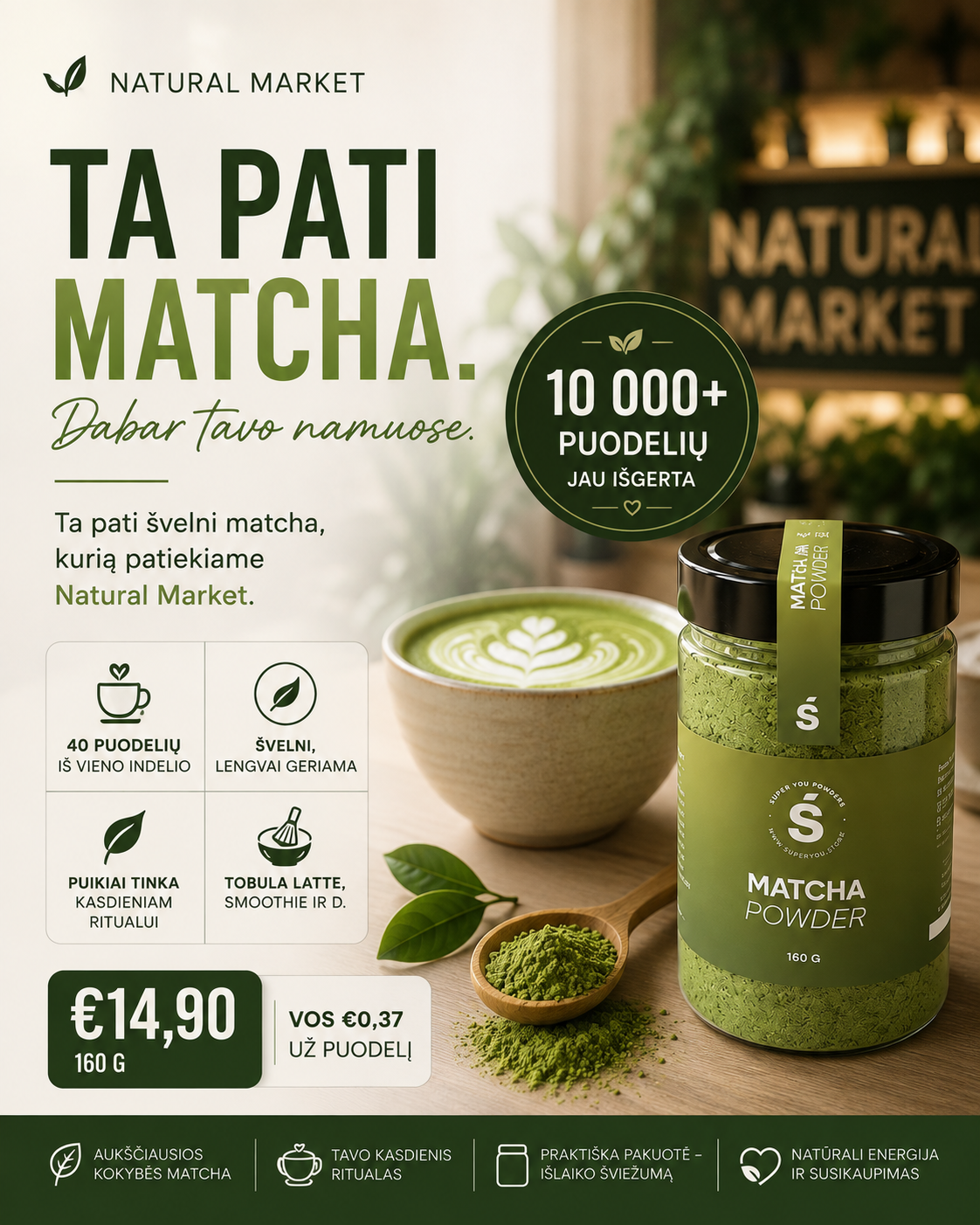 Matcha w proszku