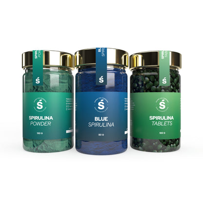 Spirulīnas trio 